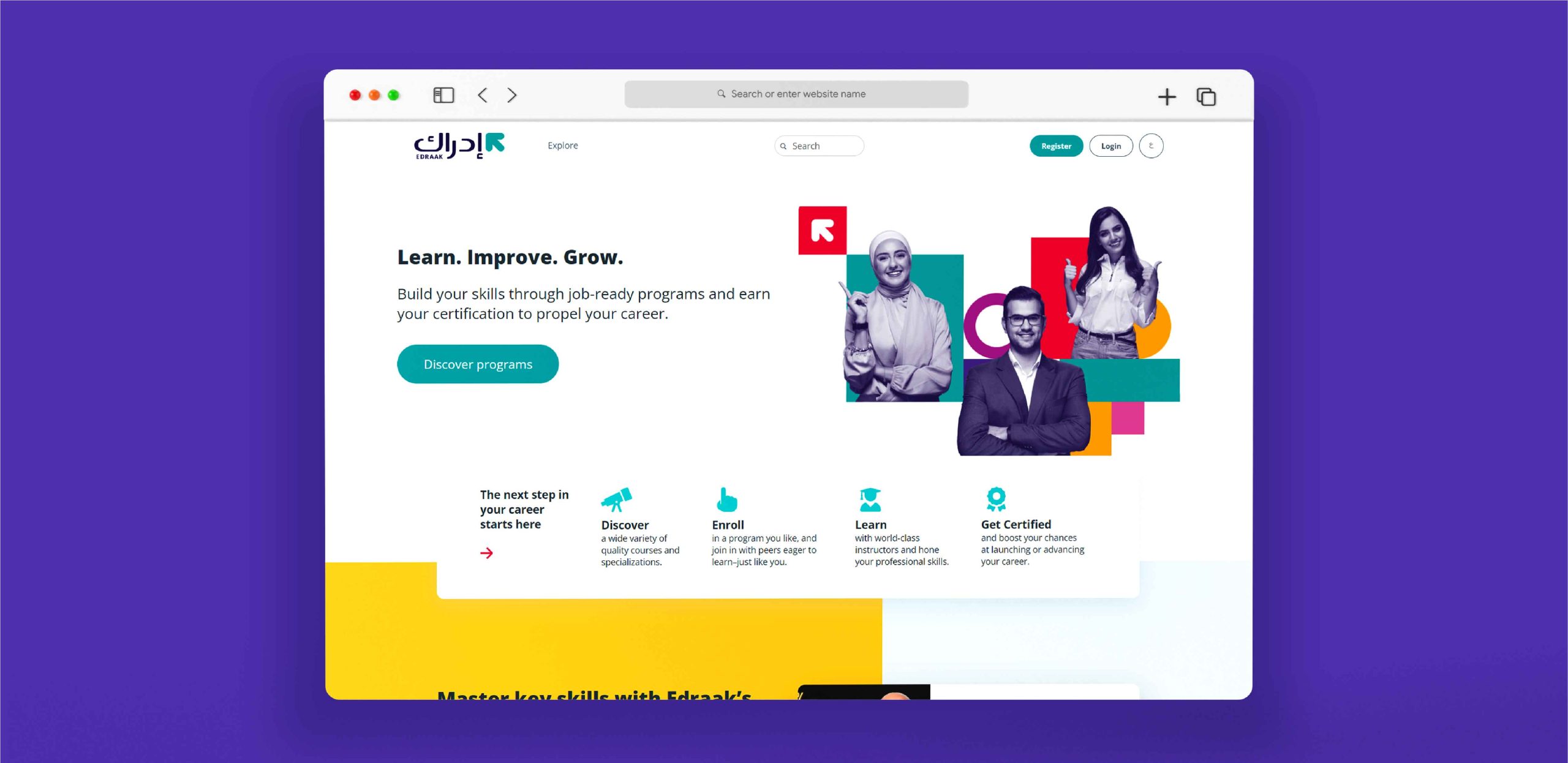 Prezlab Digital marketing services case study Edraak